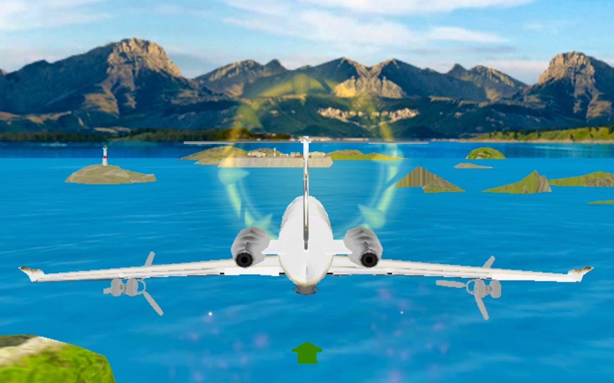 Airplane Simulation: Island Travel