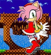 Amy Rose in Sonic 1