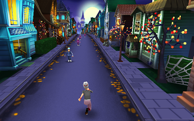 Angry Gran Run Halloween Village