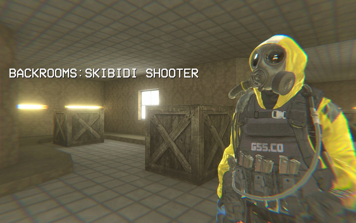 Backrooms Skibidi Shooter