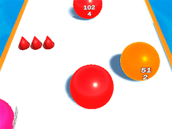 Ball Roll Color 2048