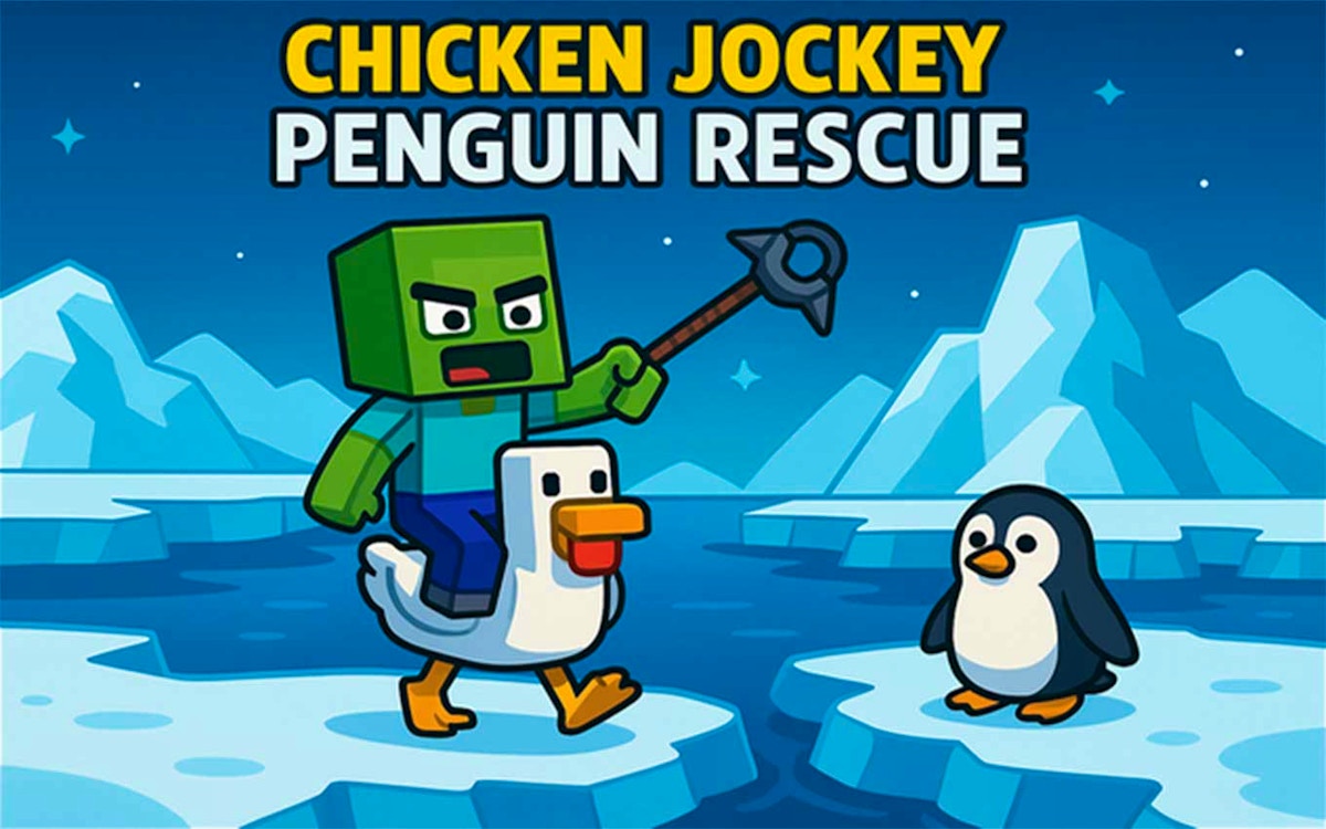 Chicken Jockey: Penguin Rescue