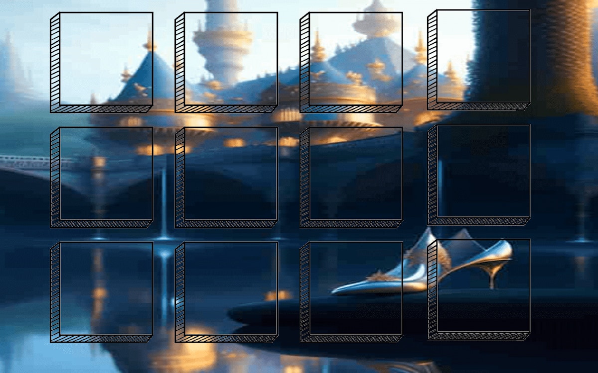 Cinderella Tile Slide Challenge