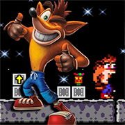 Crash Bandicoot and the Retro Dimension