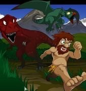 Dino Panic: Adventures of Barog and Tora