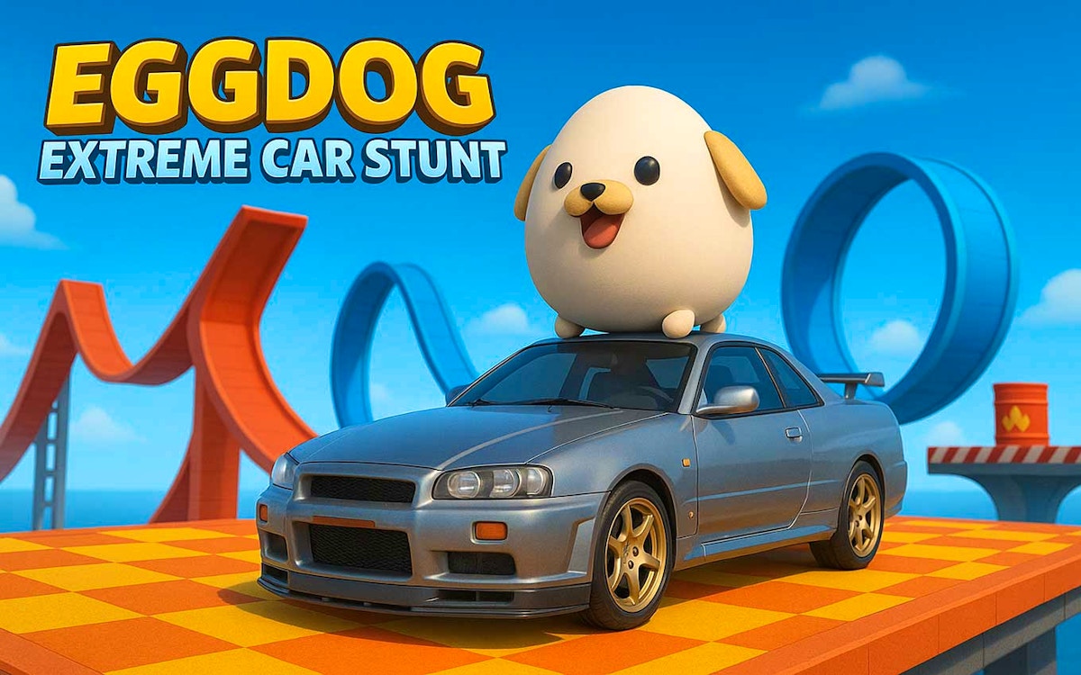 Eggdog Extreme Car Stunt