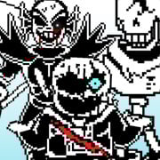 FNF: Sans & Papyrus & Chara Sings Genocidal Trouble