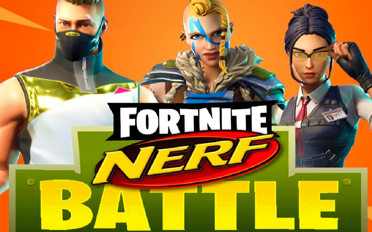 Fortnite Nerf Battle