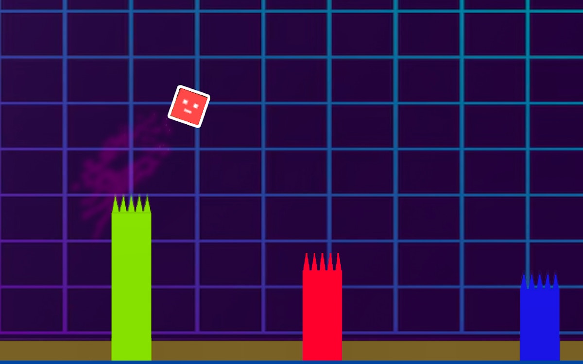 Geometry Dash Neon Rush