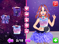 Influencer #Galaxy Hairstyle Challenge