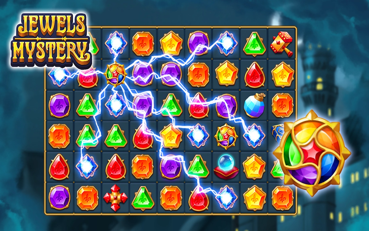 Jewels Mystery - Match 3 Puzzle