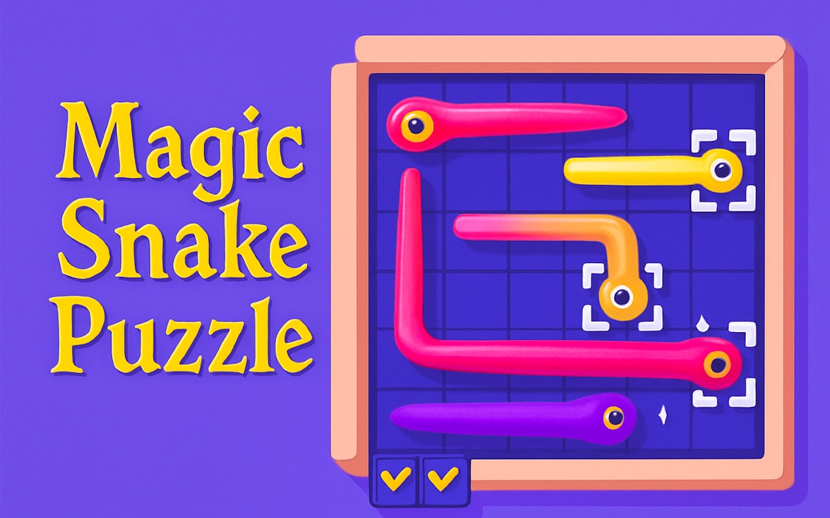 Magic Snake Puzzle