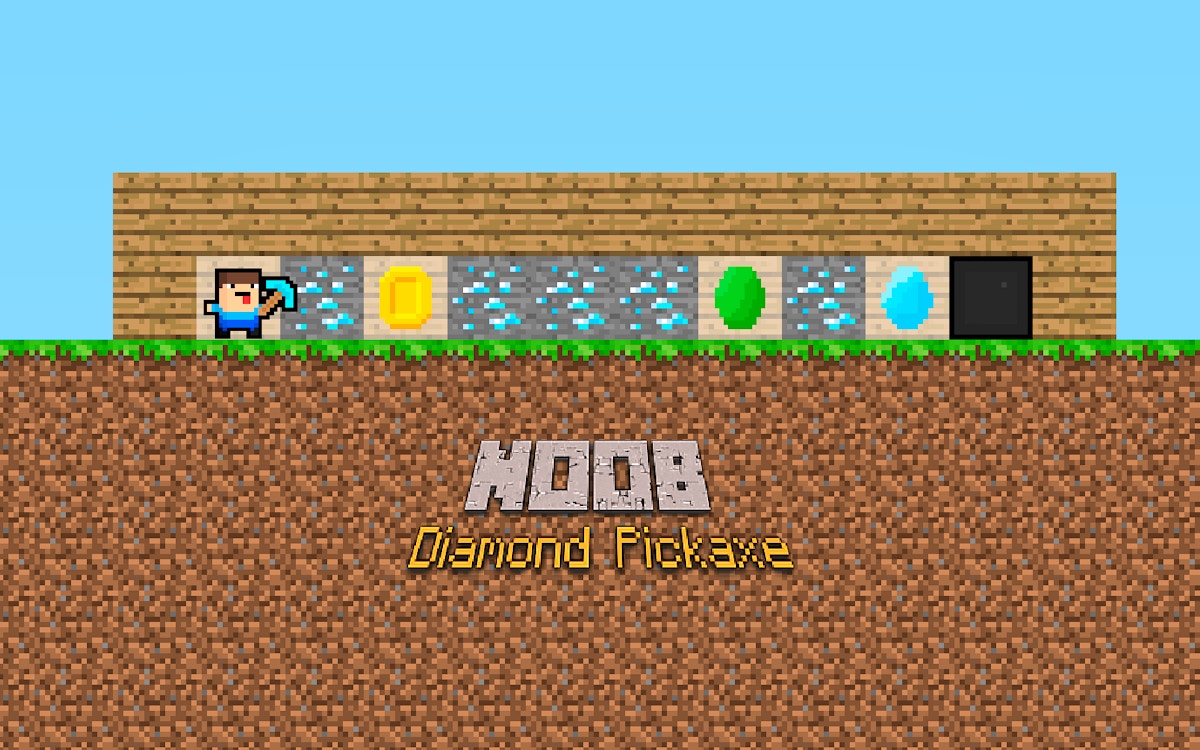 Noob Diamond Pickaxe