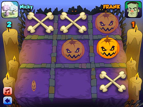 Noughts and Crosses Halloween