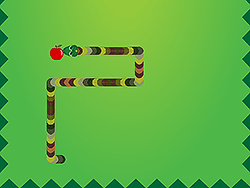 Snake Eats Apple