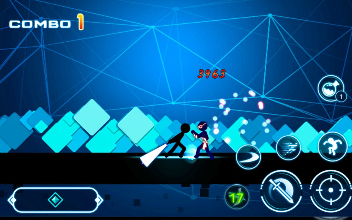 Stickman Fighter: Space War