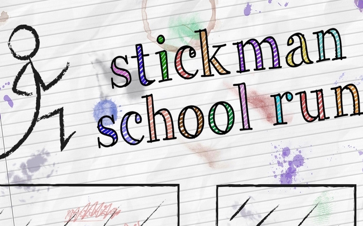 Stickman School Run