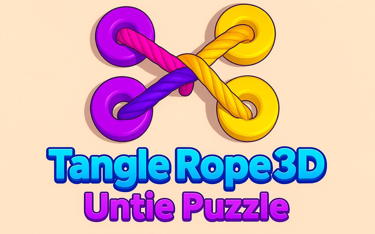 Tangle Rope 3D Untie Puzzle
